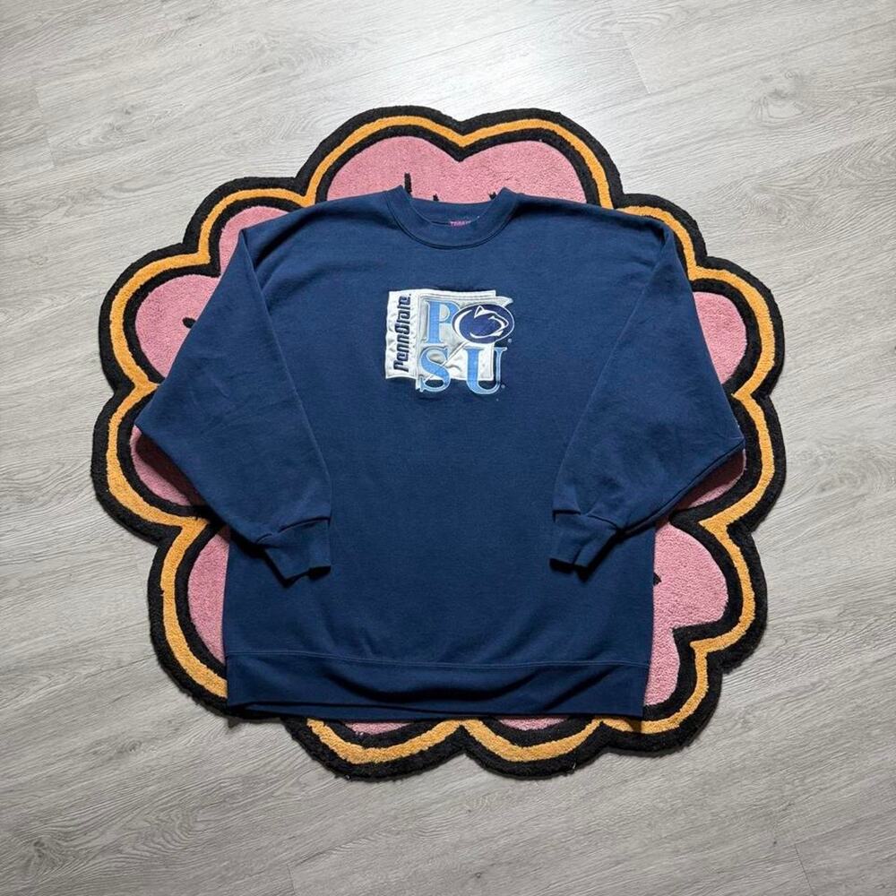 Vintage 90’s Penn State University Nittany Lions Embroidered NCAA Sweatshirt 2XL